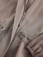 self. Stone 4 Way Stretch Funnel Neck Jacket - Image 9 of 9