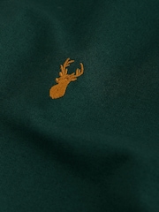 Green Slim Fit Oxford Long Sleeve Shirt - Image 11 of 12