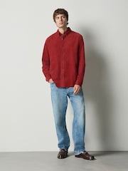 Red Cord Long Sleeve Shirt - Image 2 of 5