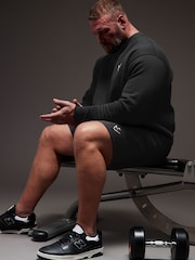 BadRhino Big & Tall Black IronRhino Rest Day Shorts - Image 2 of 5