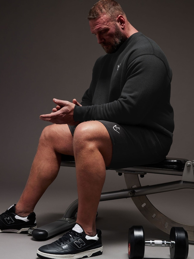 BadRhino Big & Tall Black IronRhino Rest Day Shorts - Image 2 of 5