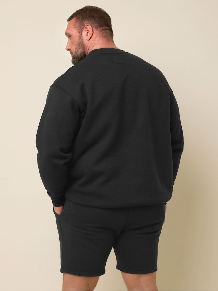 BadRhino Big & Tall Black IronRhino Rest Day Shorts - Image 5 of 5