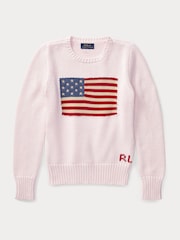 Polo Ralph Lauren Iconic Flag Knit Jumper - Imagen 4 de 5