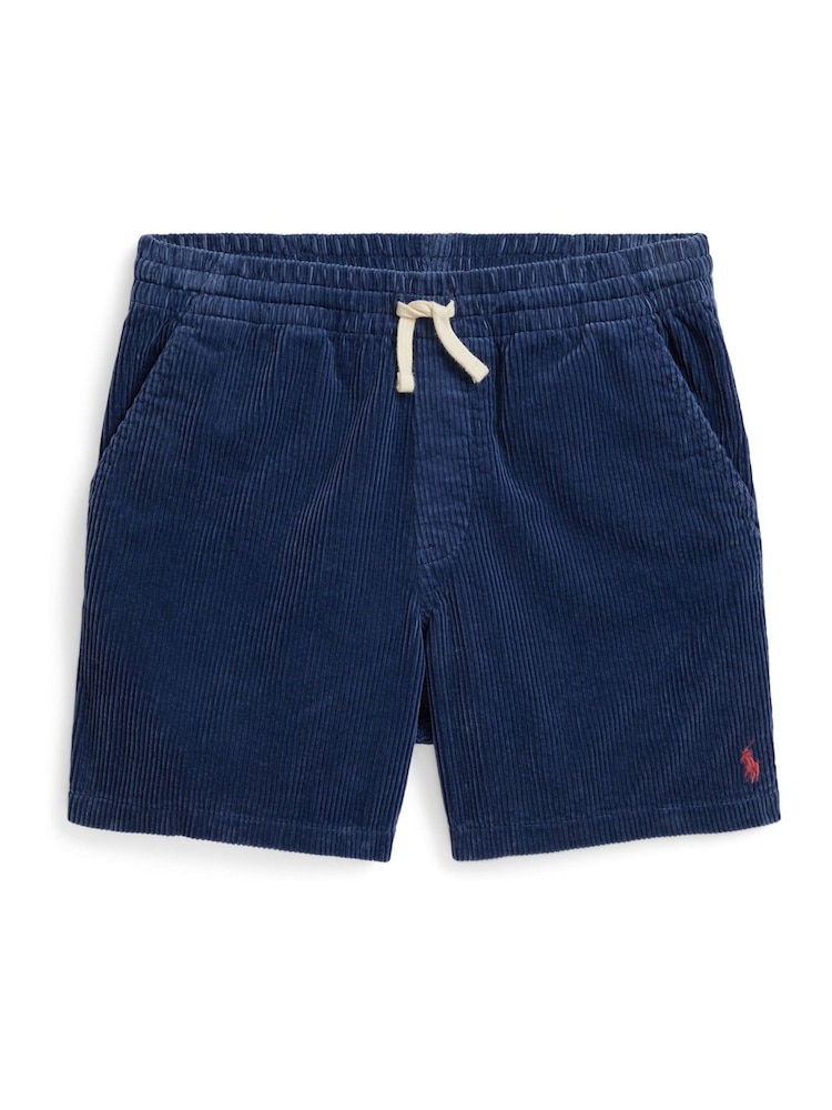 Polo Ralph Lauren Blue Corduroy Prepster Shorts - Image 2 of 2