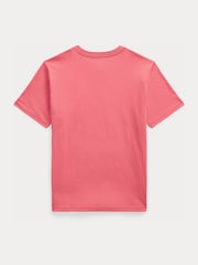 Polo Ralph Lauren Red Pocket Jersey Logo T-Shirt - Image 2 of 2
