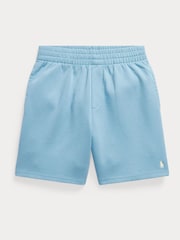 Polo Ralph Lauren Blue Double Knit Tech Jersey Shorts - Image 1 of 2