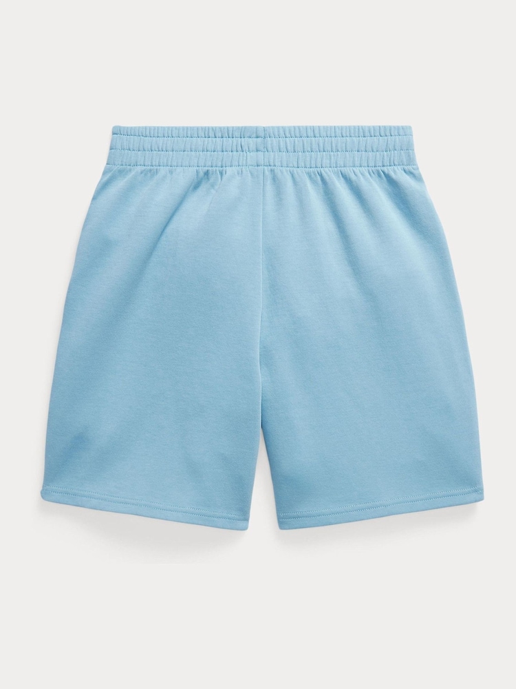 Polo Ralph Lauren Blue Double Knit Tech Jersey Shorts - Image 2 of 2
