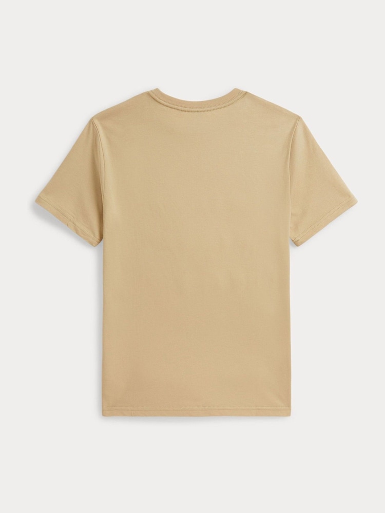 Polo Ralph Lauren Natural Canoe Boat Graphic T-Shirt - Image 2 of 2