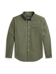 Polo Ralph Lauren Green Classic Oxford Shirt - Image 1 of 2