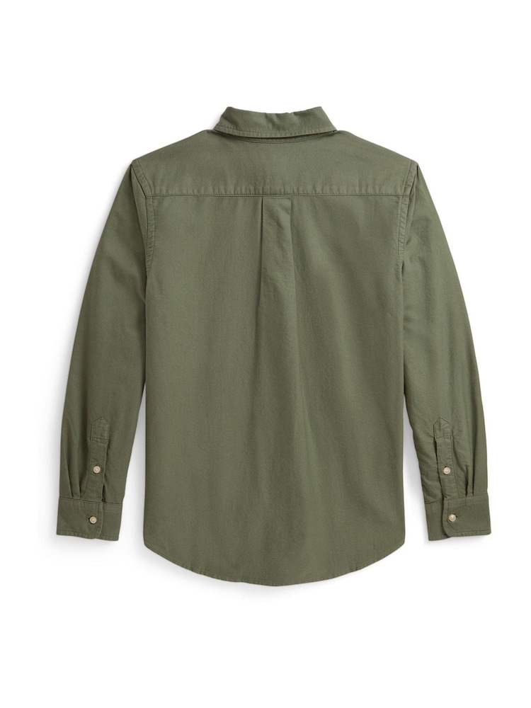 Polo Ralph Lauren Green Classic Oxford Shirt - Image 2 of 2