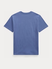 Polo Ralph Lauren Blue Pocket Jersey Logo T-Shirt - Image 2 of 2