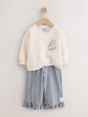 Kremas - Minnie Sweatshirt & Wide Leg Set (6mths-7yrs) - 6 paveikslėlis iš 10