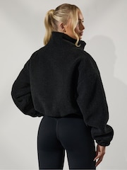 Gym King Black Borg Funnel Fleece - Image 2 of 4
