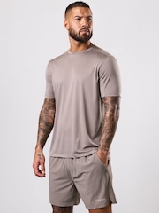 Gym King Brown Energise T-Shirt - Image 2 of 4