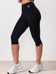 Gym King Black 365 Capri Leggings - Image 2 of 4
