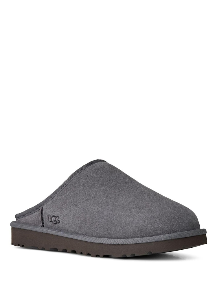 UGG Grey Classic Slip On Slipper - Image 1 of 5 UGG Grey Classic Slip On Slipper - Image 1 of 5