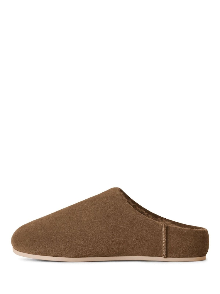 UGG Brown Elea Slip-On Slipper - Image 2 of 6 UGG Brown Elea Slip-On Slipper - Image 2 of 6