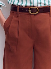 Boden Brown Classic Leather Belt - Image 3 of 3