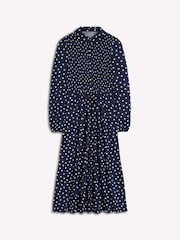 Boden Smocked Jersey Skjortekjole - Bilde 6 av 6