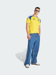 adidas Yellow Sweden 26 Home Jersey - Image 3 of 7