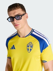 adidas Yellow Sweden 26 Home Jersey - Image 5 of 7