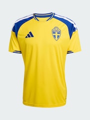 adidas Yellow Sweden 26 Home Jersey - Image 6 of 7
