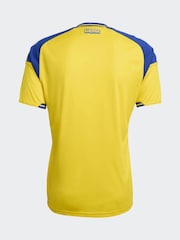 adidas Yellow Sweden 26 Home Jersey - Image 7 of 7