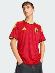 adidas Red Belgium 26 Home Jersey - Image 3 of 7