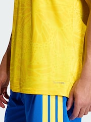adidas Yellow Colombia 26 Home Authentic Jersey - Image 4 of 7