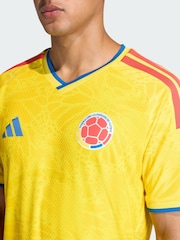 adidas Yellow Colombia 26 Home Authentic Jersey - Image 5 of 7