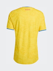adidas Yellow Colombia 26 Home Authentic Jersey - Image 7 of 7