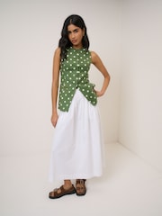 Nobodys Child Green Immy Longline Waistcoat - Image 4 of 5