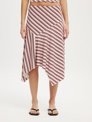 Cotton On Pink Sandy Midi Skirt - Image 4 of 5
