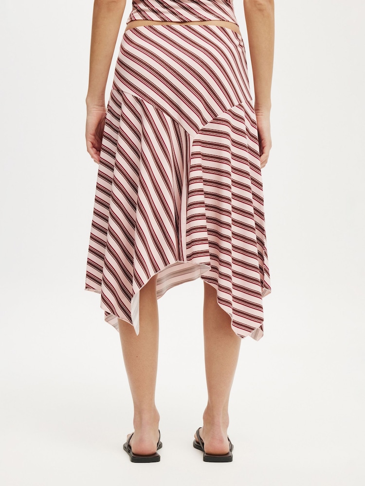 Cotton On Pink Sandy Midi Skirt - Image 5 of 5