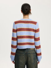 Cotton On Blue Luxe Crew Cardigan - Image 2 of 5