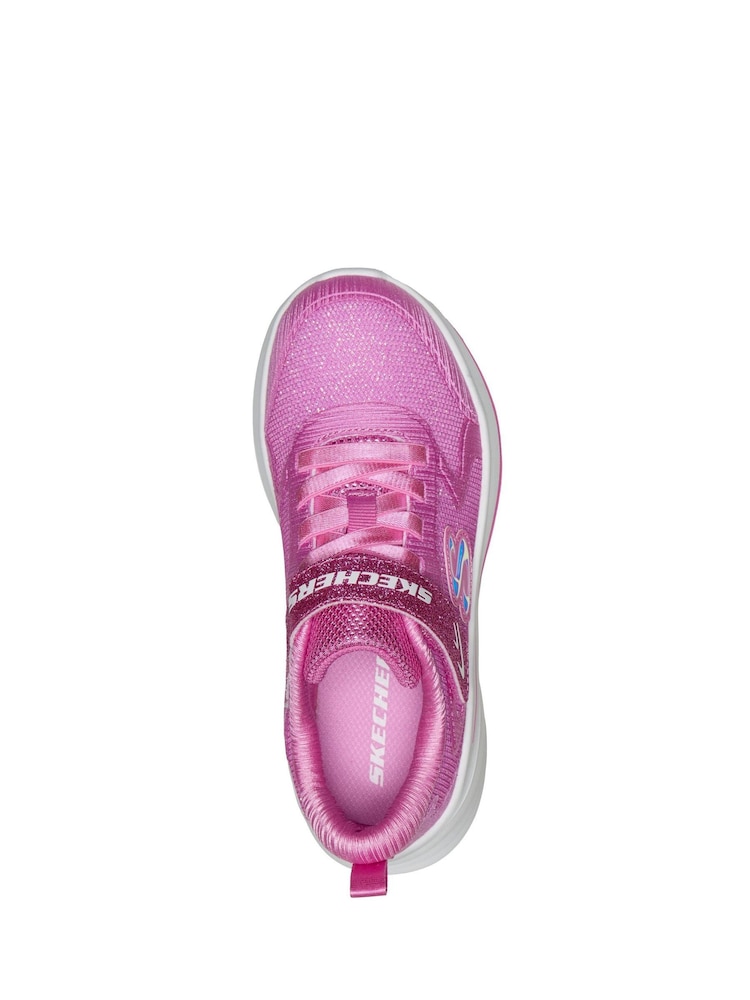Skechers Pink Pink Skechers WAVE 92 Trainers - Image 5 of 5