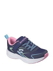 Skechers Blue Microspec Tread Hyper Speed Trainers - Image 3 of 5