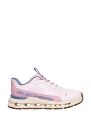 Skechers Pink Glide Step Vista Lane Trainers - Image 1 of 5