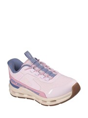 Skechers Pink Glide Step Vista Lane Trainers - Image 3 of 5