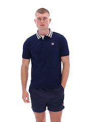 Fila Achillethree Button Heritage Tape Basic Polo Shirt - Image 1 of 6