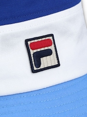 Fila Purple Marcotri Colour Bucket Hat With Heritage Logo - Image 3 of 3