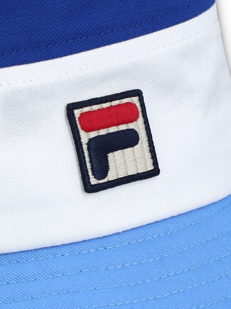 Fila Purple Marcotri Colour Bucket Hat With Heritage Logo - Image 3 of 3