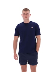 Fila Blue Osvaldographic T-Shirt - Image 1 of 6