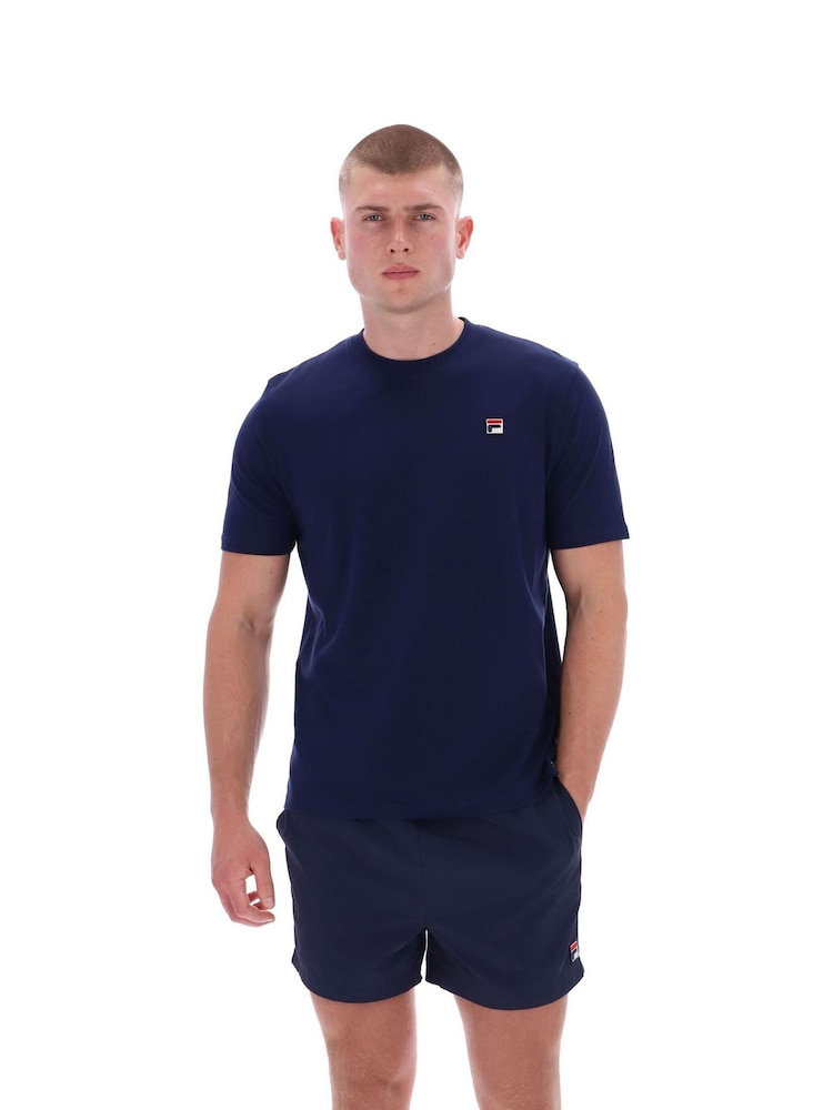 Fila Blue Osvaldographic T-Shirt - Image 1 of 6