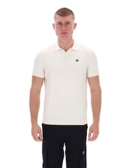 Fila Dennydiamond Knit Open Collar Polo Shirt - Image 1 of 6