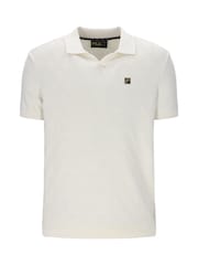 Fila Dennydiamond Knit Open Collar Polo Shirt - Image 5 of 6