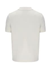 Fila Dennydiamond Knit Open Collar Polo Shirt - Image 6 of 6