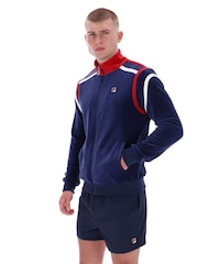 Fila Blue Gabriele Contrast Panel Track Top - Image 5 of 7