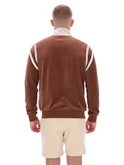 Fila Brown Gabriel Contrast Panel T-Shirt - Image 3 of 7