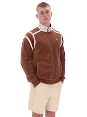 Fila Brown Gabriel Contrast Panel T-Shirt - Image 4 of 7